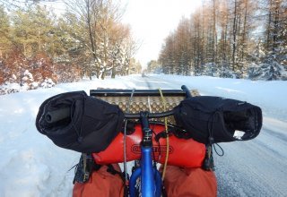 Zimní přejezd Sibiře na koloběžce - Dalibor Beneš se již chystá na druhý díl své cesty