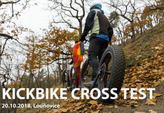 V sobotu na testování krosových strojů Kickbike