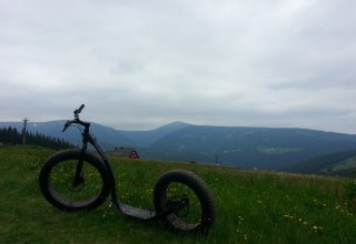 Krkonoše, Černá hora - Jánské Lázně oklikou