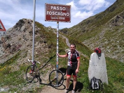 Jmenovitě tedy Passo Foscagno (2291m n/m)