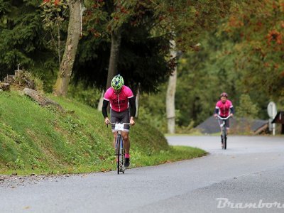 Michal Kulka a Alpo na čele závodu Gundersen 2016