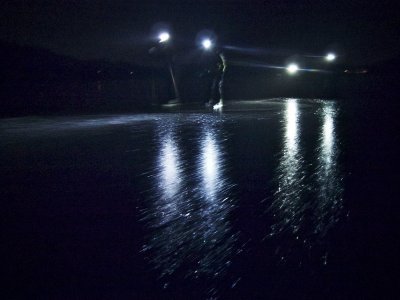 Na jezeře v noci / foto: Marko Takanen
