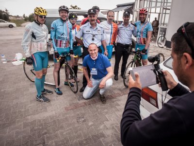 Policejní doprovod / foto: Jiří Sejkora