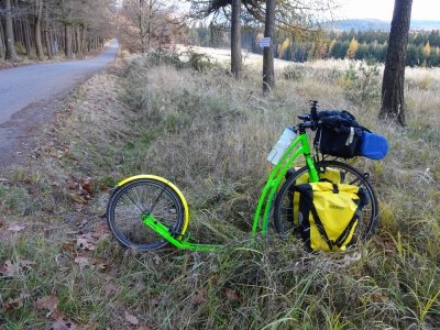 Pořádný bikepackingový setup