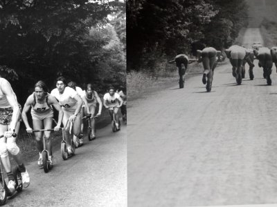 Jéňa Žák vede balík Rollo ligy 70. léta