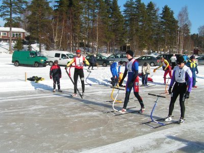 Start rozjížďky na 200m