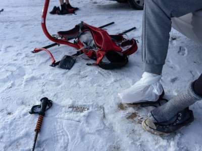 Pytlík rovnou na nohu a pak až ponožky - vážně funguje