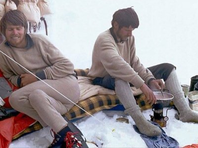 Reinhold a Günther Messner na Nanga Parbat 1970