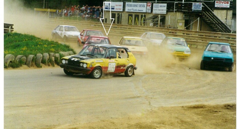 Kuba se svojí druhou závodní Károu VW Golf EVO I. pod hlavičkou HARROWS Bost.La Motorsport