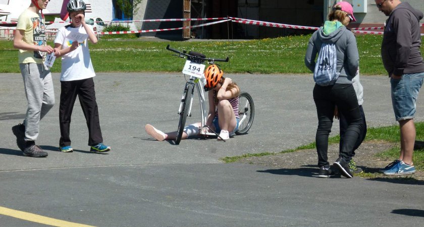 Čekání na start, je vidět celková soustředěnost a vyrovnanost