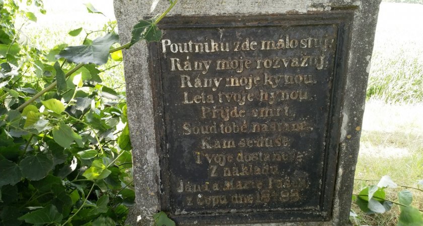 Poutníku zde málo stuj, rány moje rozvazuj...