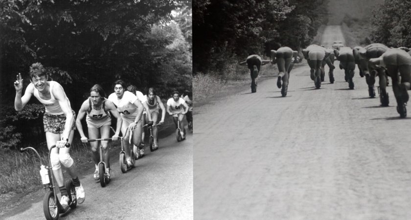 Jéňa Žák vede balík Rollo ligy 70. léta