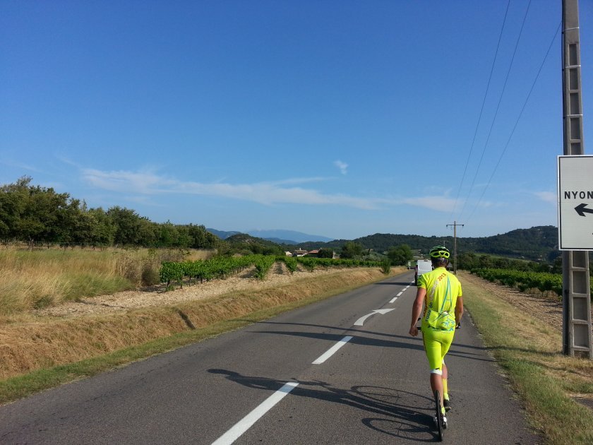 Planiny cestou přes Provence a 40 Celsiů