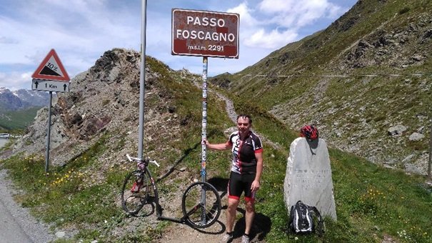 Jmenovitě tedy Passo Foscagno (2291m n/m)