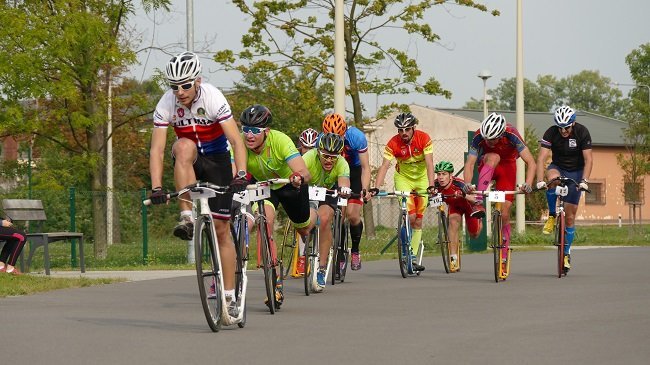 Pole vede Tomáš Pelc, vítěz Rollo ligy 2016  / zdroj: ČSK