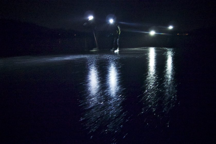 Na jezeře v noci / foto: Marko Takanen