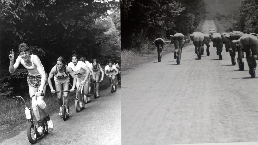 Jéňa Žák vede balík Rollo ligy 70. léta